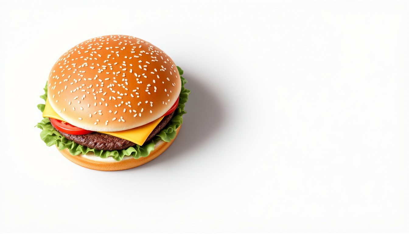 버거킹 와퍼의 주요 영양성분 함량을 보여주는 이미지